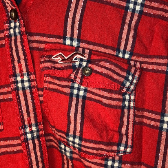 Hollister Plaid Flannel - Picture 4 of 7